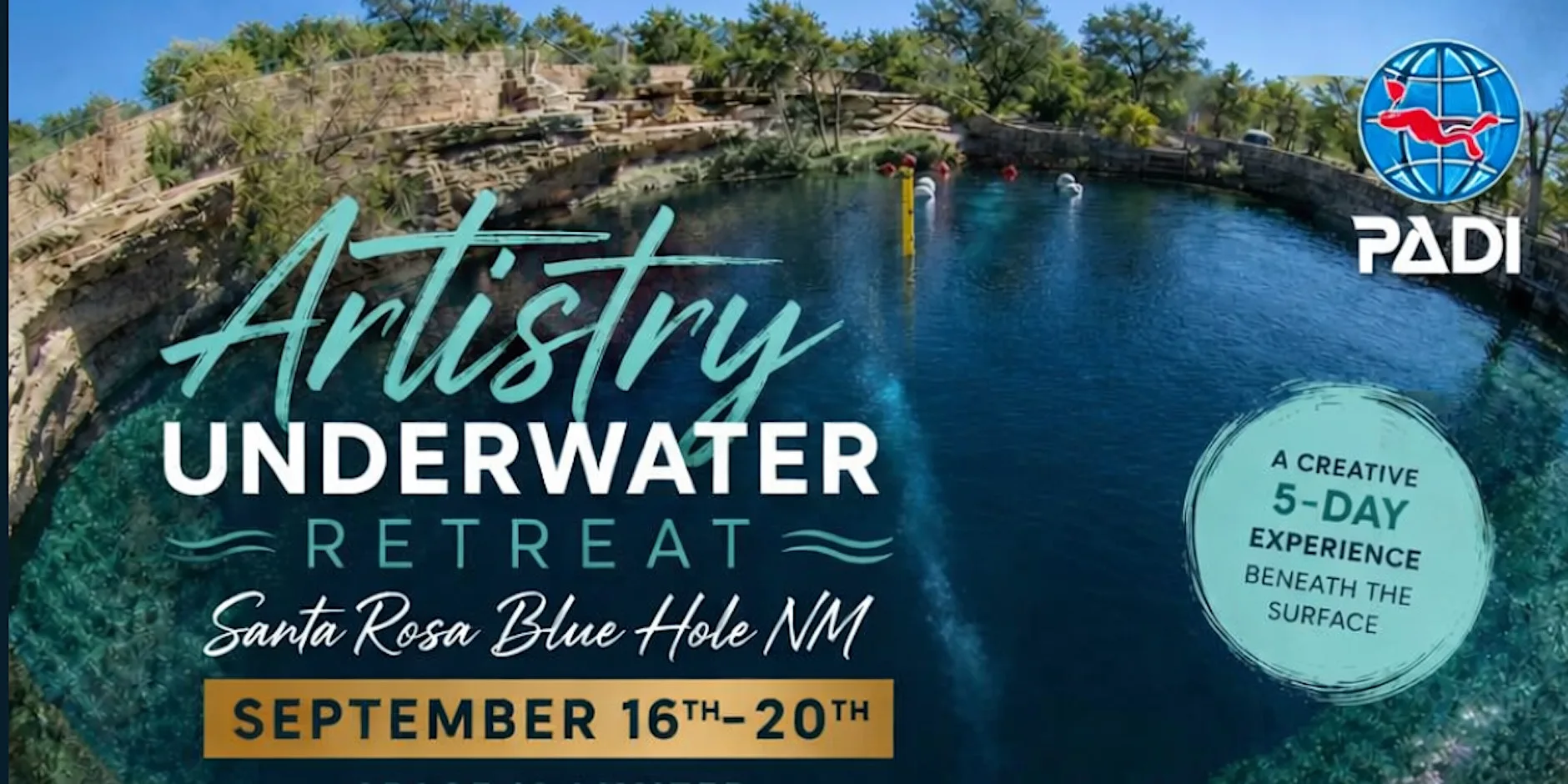 Freediving Mini-Sessions at Artistry Underwater Retreat in Santa Rosa, NM