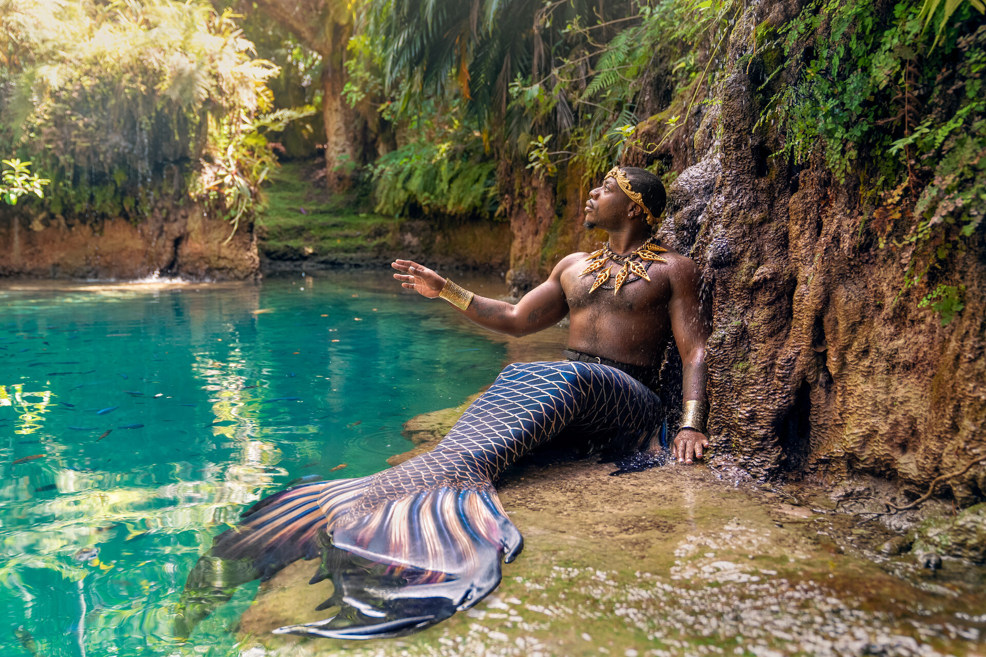 AfroMermaid Mini-Sessions- Secret Gardens