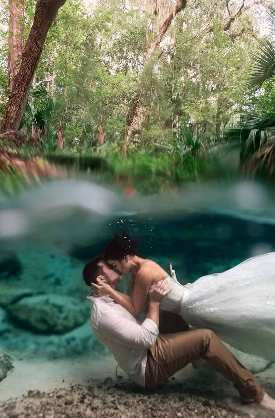 North Florida Springs Elopement/Micro-wedding