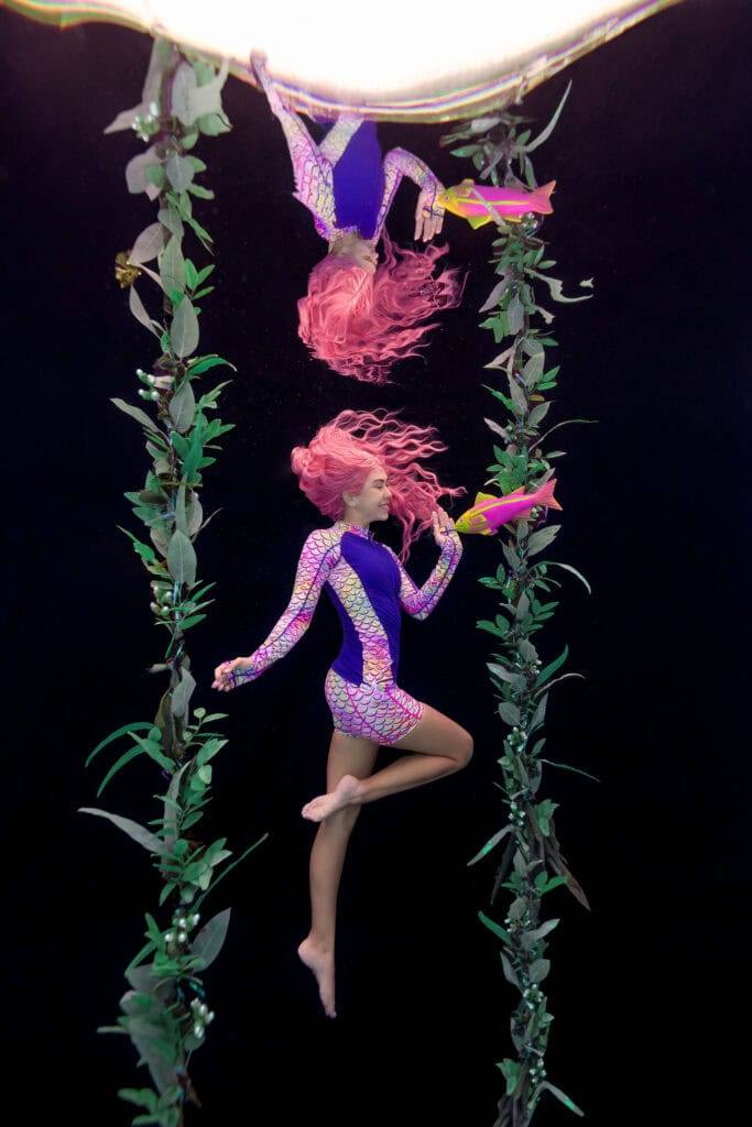 Spacefish Army underwater apparel portrait